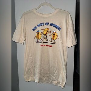 Old Navy Cream Kids Tee with Fun Graphic